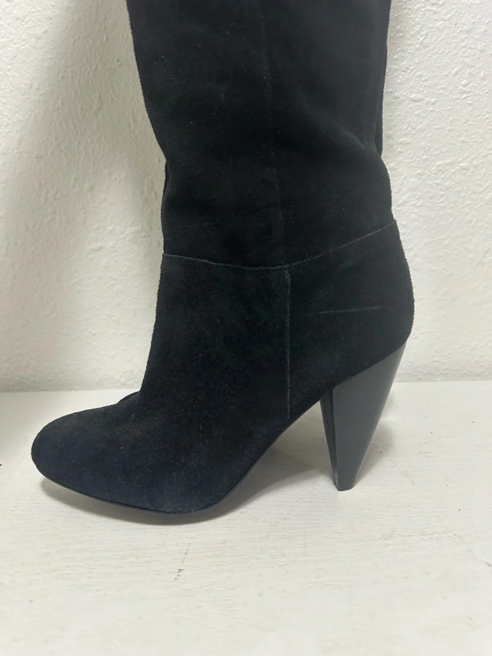 BCDG generation Black Suede Knee-High Women’s Boots